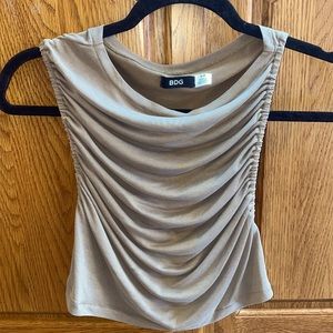 tan Urban Outfitters tank top
